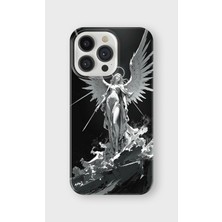 Karsu Design iPhone 14 Pro Uyumlu Baskılı Şeffaf Telefon Kılıfı | Koleksiyon: Angel And Spiritual