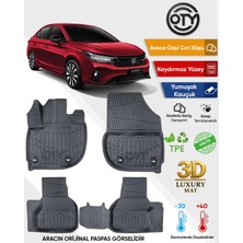 Oty Honda City 2021+ 3D Havuzlu Paspas