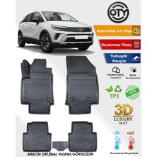 Oty Opel Crossland 2020+ 3D Havuzlu Paspas