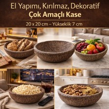 El Yapımı, Kırılmaz, Dekoratif Çok Amaçlı Kase
