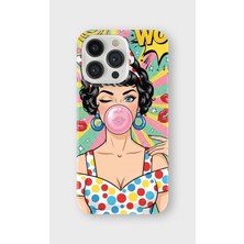 Karsu Design iPhone 14 Pro Uyumlu Baskılı Şeffaf Telefon Kılıfı | Koleksiyon: Y2K Retro Patterns