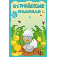 Bigelal Çuklar Için Hayal ve Odak Geliştirici Rengarenk Masallar Turkuaz