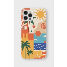 Karsu Design iPhone 12 Pro Max Uyumlu Baskılı Şeffaf Telefon Kılıfı | Koleksiyon: Minimalist Style 1
