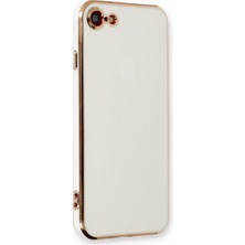 Hsc Bilişim Iphone 7 Kılıf Volet Silikon - Beyaz