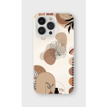 Karsu Design iPhone 16 Pro Uyumlu Baskılı Şeffaf Telefon Kılıfı | Koleksiyon: Minimal Floral Line Art