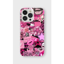 Karsu Design iPhone 15 Pro Uyumlu Baskılı Şeffaf Telefon Kılıfı | Koleksiyon: Y2K Girl Aesthetic