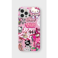 Karsu Design iPhone 12 Pro Max Uyumlu Baskılı Şeffaf Telefon Kılıfı | Koleksiyon: Y2K Girl Aesthetic