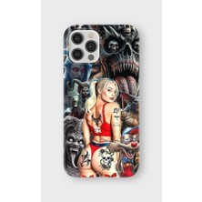 Karsu Design iPhone 12 Pro Uyumlu Baskılı Şeffaf Telefon Kılıfı | Koleksiyon: Drip Art