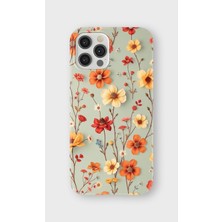 Karsu Design iPhone 12 Pro Max Uyumlu Baskılı Şeffaf Telefon Kılıfı | Koleksiyon: Vintage Floral