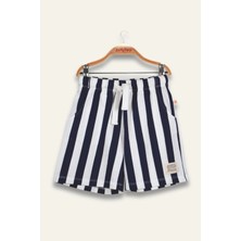 Lucky Baby Kids Unisex Çocuk Çizgili Şort