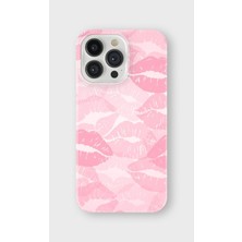 Karsu Design iPhone 13 Pro Max Uyumlu Baskılı Şeffaf Telefon Kılıfı | Koleksiyon: Pink Aesthetic