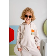 Lucky Baby Kids Erkek Çocuk Kapşonlu Kanguru Cepli Sweatshirt
