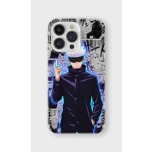 Karsu Design iPhone 14 Pro Uyumlu Baskılı Şeffaf Telefon Kılıfı | Koleksiyon: Anime Style 1