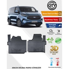 Oty Ford Tourneo Custom 2024+ 3D Havuzlu Paspas