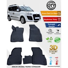 Oty Fiat Doblo Geniş Aile 2010+2022 3D Havuzlu Paspas