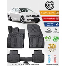 Oty Skoda Octavıa 2013+2017 3D Havuzlu Paspas
