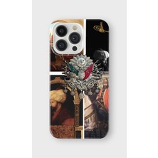 Karsu Design iPhone 13 Pro Uyumlu Baskılı Şeffaf Telefon Kılıfı | Koleksiyon: Ottoman Tughra