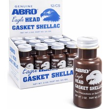 Abro Shellac 59 ml Şellak Conta Yapıştırıcısı 1 Adet Hızlı Kuruyan Esnek Yapı ile Sızdırmazlık