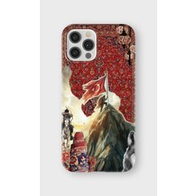 Karsu Design iPhone 12 Pro Max Uyumlu Baskılı Şeffaf Telefon Kılıfı | Koleksiyon: Ottoman Tughra