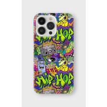 Karsu Design iPhone 16 Pro Max Uyumlu Baskılı Şeffaf Telefon Kılıfı | Koleksiyon: Grafitti Street Art