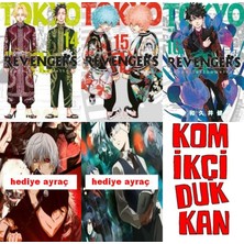 Tokyo Revengers 14-15-16 (Kd 3 Kitap Set - Ayraç Hediyeli)