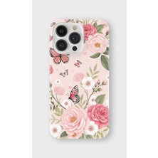 Karsu Design iPhone 15 Pro Max Uyumlu Baskılı Şeffaf Telefon Kılıfı | Koleksiyon: Butterfly Aesthetic