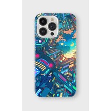 Karsu Design iPhone 13 Pro Uyumlu Baskılı Şeffaf Telefon Kılıfı | Koleksiyon: Cyberpunk Theme
