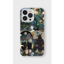 Karsu Design iPhone 16 Pro Max Uyumlu Baskılı Şeffaf Telefon Kılıfı | Koleksiyon: Mystical Symbols