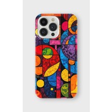 Karsu Design iPhone 14 Pro Uyumlu Baskılı Şeffaf Telefon Kılıfı | Koleksiyon: Psychedelic Art