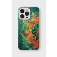 Karsu Design iPhone 16 Pro Max Uyumlu Baskılı Şeffaf Telefon Kılıfı | Koleksiyon: Mandala Art