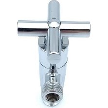 Sylar Dayanıklı 4 Kollu Taharet Musluğu Tuvalet Klozet Krom Musluk