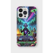 Karsu Design iPhone 16 Pro Max Uyumlu Baskılı Şeffaf Telefon Kılıfı | Koleksiyon: Vaporwave Retro