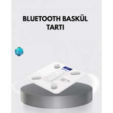 MiraLive Bluetooth Akıllı Tartı – 8 Fonksiyonlu Dijital Baskül, 180 kg Kapasiteli