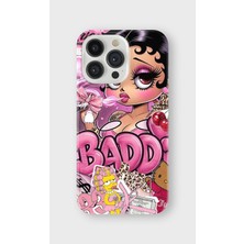 Karsu Design iPhone 16 Pro Uyumlu Baskılı Şeffaf Telefon Kılıfı | Koleksiyon: Y2K Girl Aesthetic