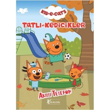 Keskin Color Tatlı Kedicikler Hikaye Kitabı Akıllı Telefon 20X28Cm 4 Yaprak 243102-80