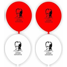 Vatan Balon Atam İzindeyiz (100 Lü Paket) Vt908