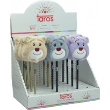 Taros Unick Color Kurşun Kalem Ayı Tepeli 7778 (16 Lı Paket)