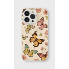 Karsu Design iPhone 15 Pro Max Uyumlu Baskılı Şeffaf Telefon Kılıfı | Koleksiyon: Butterfly Aesthetic