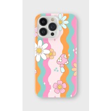 Karsu Design iPhone 14 Pro Uyumlu Baskılı Şeffaf Telefon Kılıfı | Koleksiyon: Y2K Retro Patterns