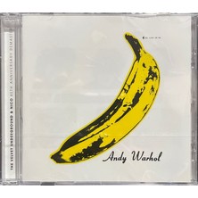 Plak İstasyonu (Plak Değildir CD Dir) CD Andy Warhol The Welvet Underground Nico Açılmamış Ambalajında CD