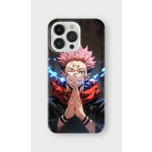 Karsu Design iPhone 15 Pro Uyumlu Baskılı Şeffaf Telefon Kılıfı | Koleksiyon: Anime Style 1