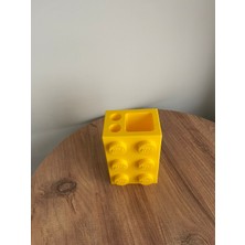 Orlyan Shop LEGO Tasarımlı Diş Fırçalık & Kalemlik (Minimal & Şık Tasarım)