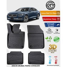 Oty Volvo S90 Plug+In 2024+ 3D Havuzlu Paspas