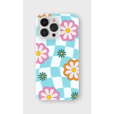 Karsu Design iPhone 14 Pro Uyumlu Baskılı Şeffaf Telefon Kılıfı | Koleksiyon: Y2K Retro Patterns