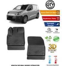 Oty Fiat Doblo Panelvan 2023+ 3D Havuzlu Paspas