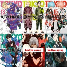 Tokyo Revengers 13-14-15-16 (Kd 4 Kitap Set - Ayraç Hediyeli)