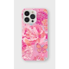 Karsu Design iPhone 14 Pro Uyumlu Baskılı Şeffaf Telefon Kılıfı | Koleksiyon: Pink Aesthetic
