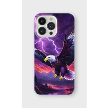 Karsu Design iPhone 13 Pro Uyumlu Baskılı Şeffaf Telefon Kılıfı | Koleksiyon: Freedom Eagle