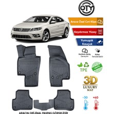 Oty Volkswagen Passat cc 3D Havuzlu Paspas