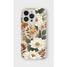 Karsu Design iPhone 16 Pro Max Uyumlu Baskılı Şeffaf Telefon Kılıfı | Koleksiyon: Vintage Floral